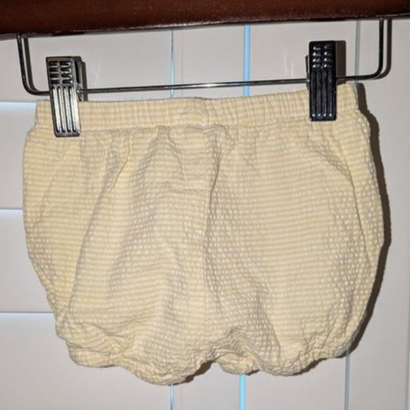 Florence Eiseman Elastic Waist Pull On Puckered Bloomers Shorts Girls Striped 6M - Picture 2 of 2